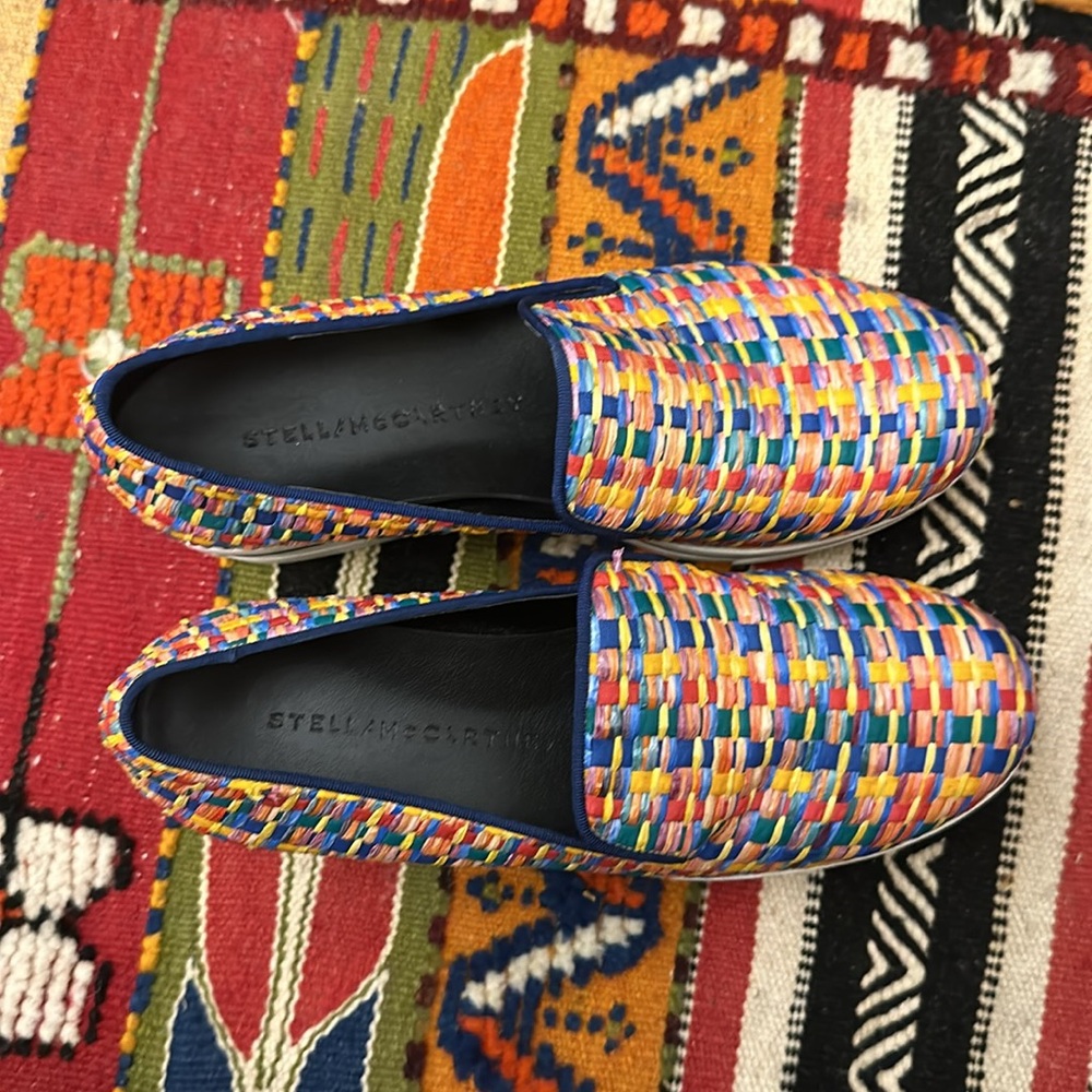 Stella McCartney Platforms Espadrilles rainbow 37 - Picture 2 of 6